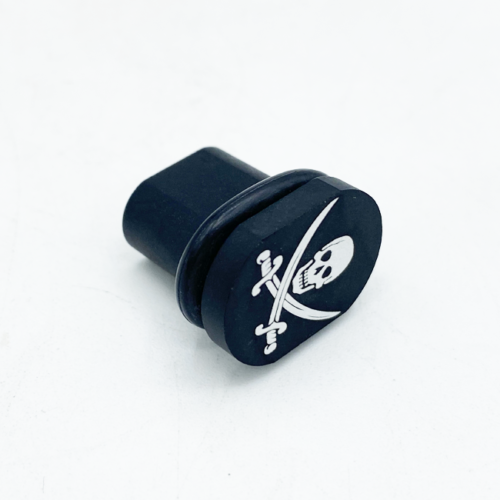 Pirate logo AR15 Mag Release Button